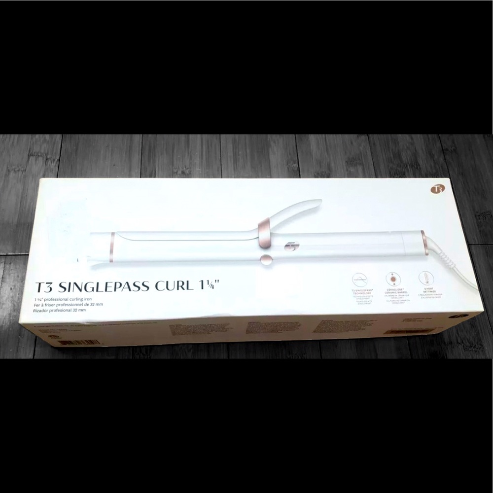T3 Single Pass Curl 1.25 inch curling iron
